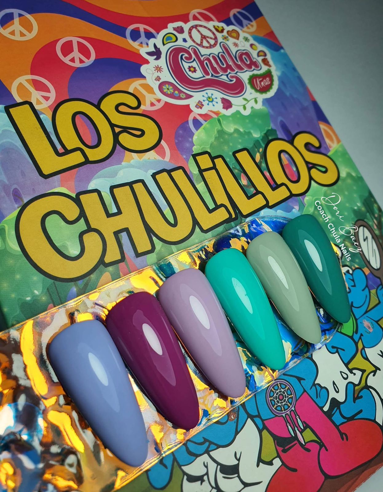 CHULI GAMA GEL CHULILLOS 6 PZAS