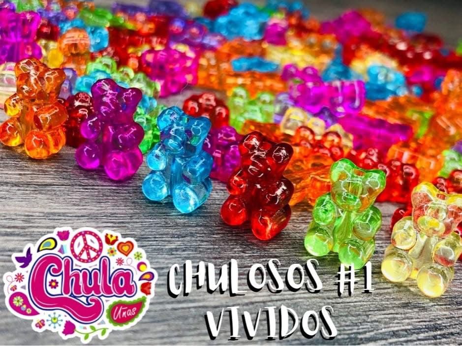 CHULOSOS TONOS VIVIDOS 10 PZAS