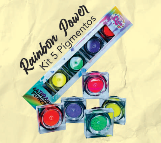 RAINBOWN POWER (KIT 5 PIGMENTOS NEON)
