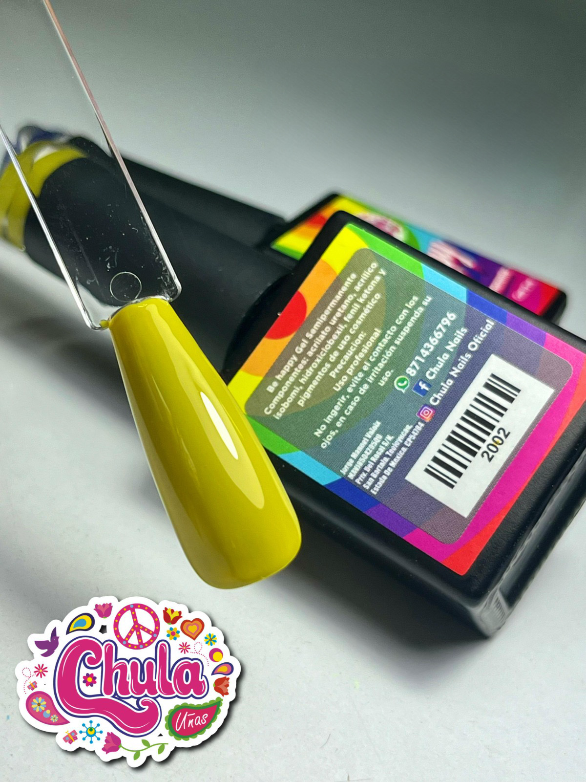 LINEA DE GEL BE HAPPY NO. 2002 12 ML