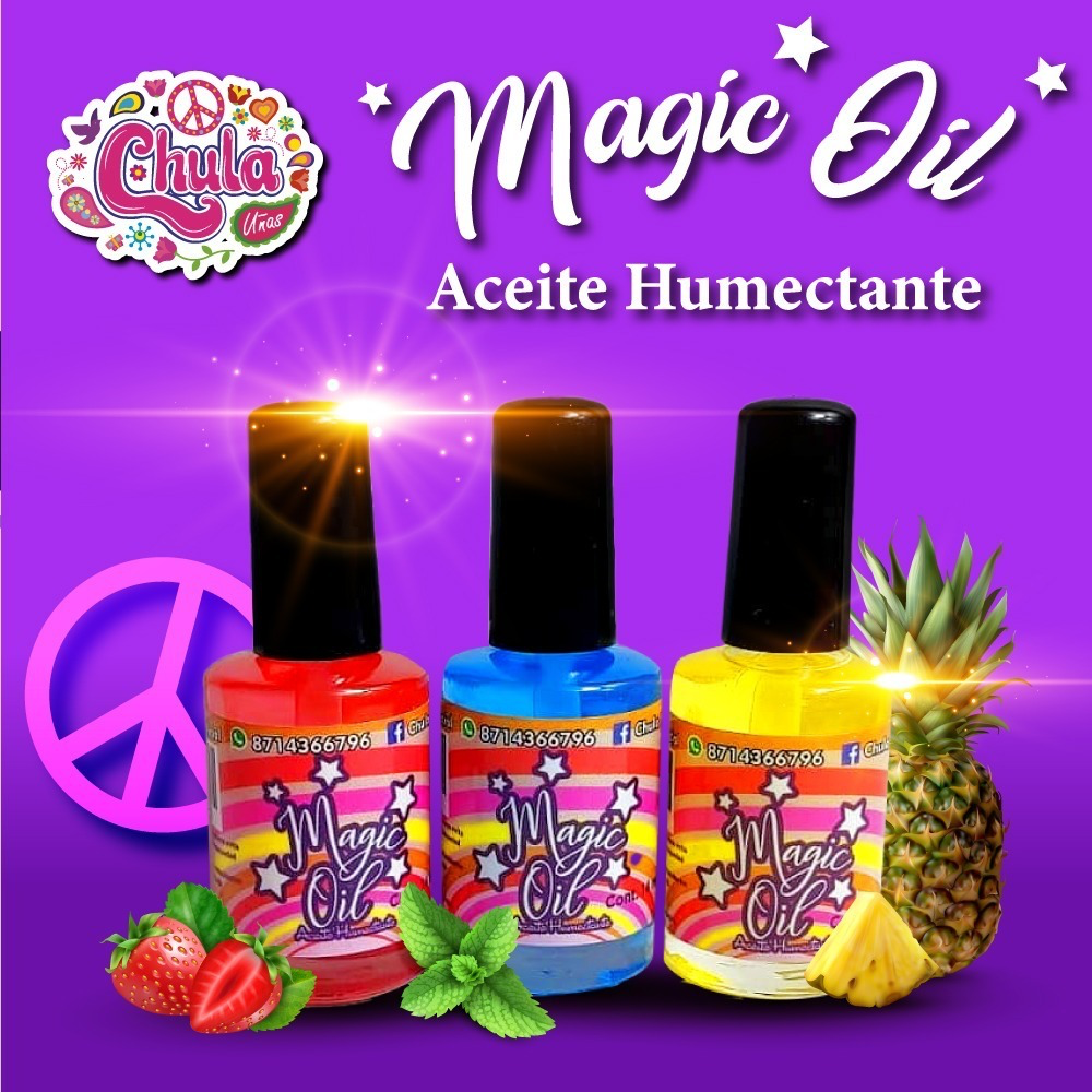 MAGIC OIL AROMA MENTA 14 ML (ACEITE PARA CUTICULA)
