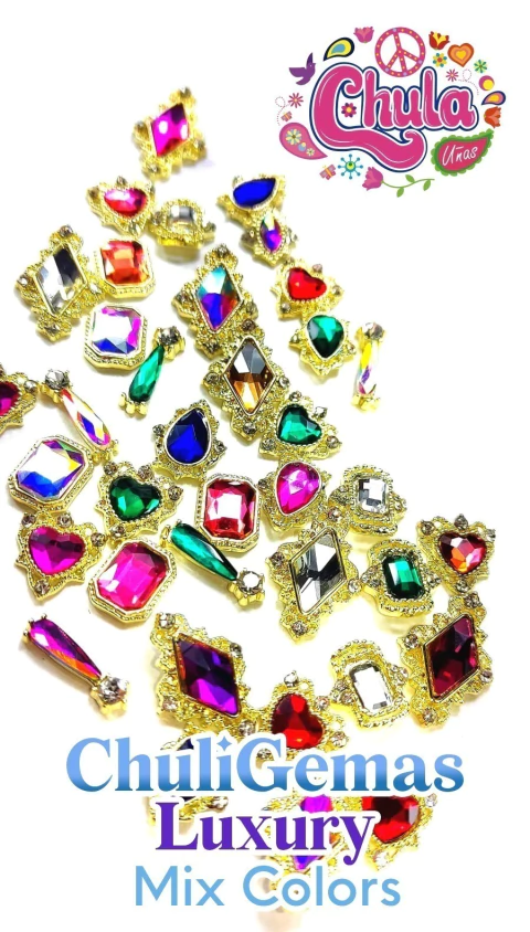 CHULIGEMAS LUXURY MIX COLORS 6 PZAS