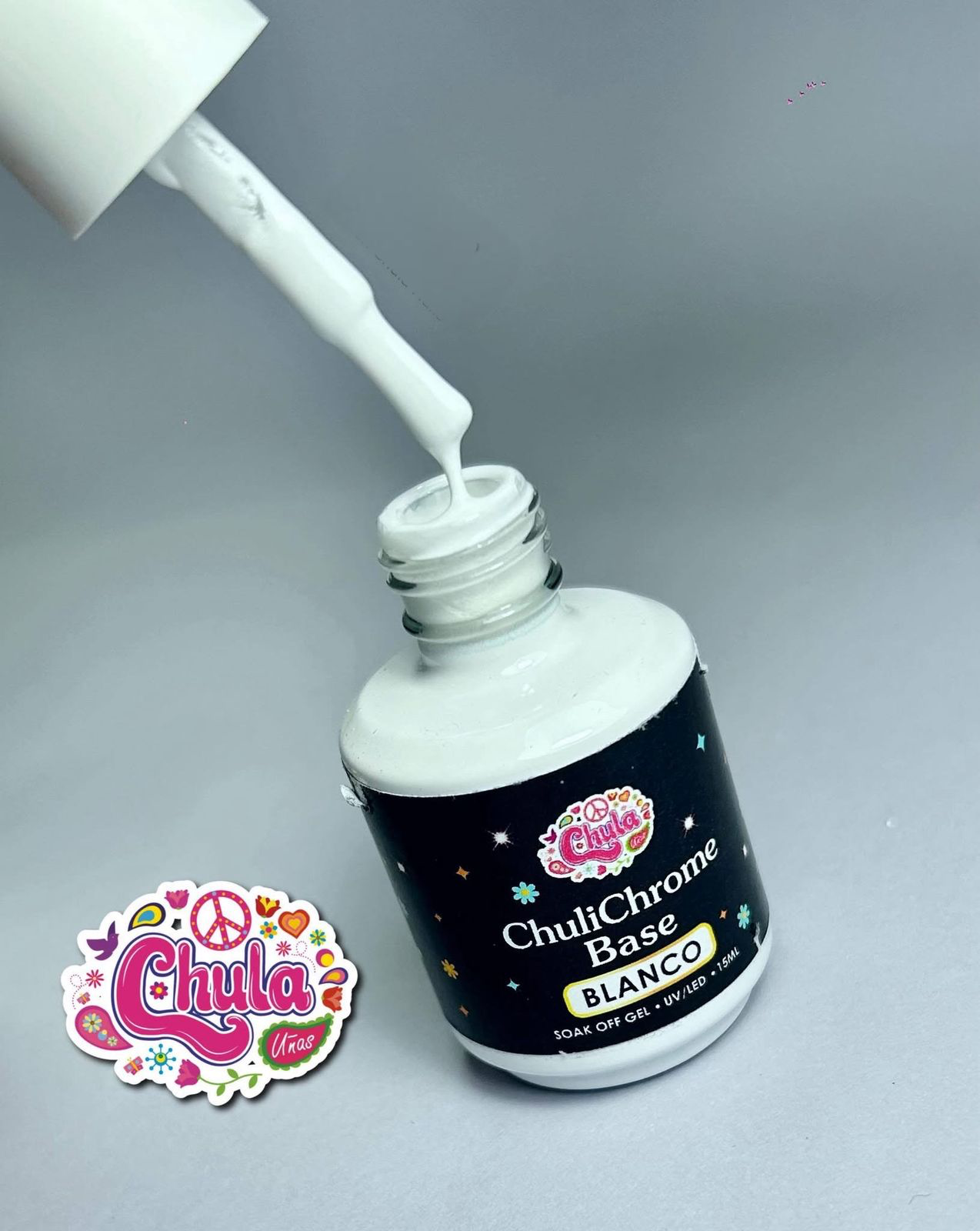 NUEVO CHULI CHROME BASE BLANCO 15 ML