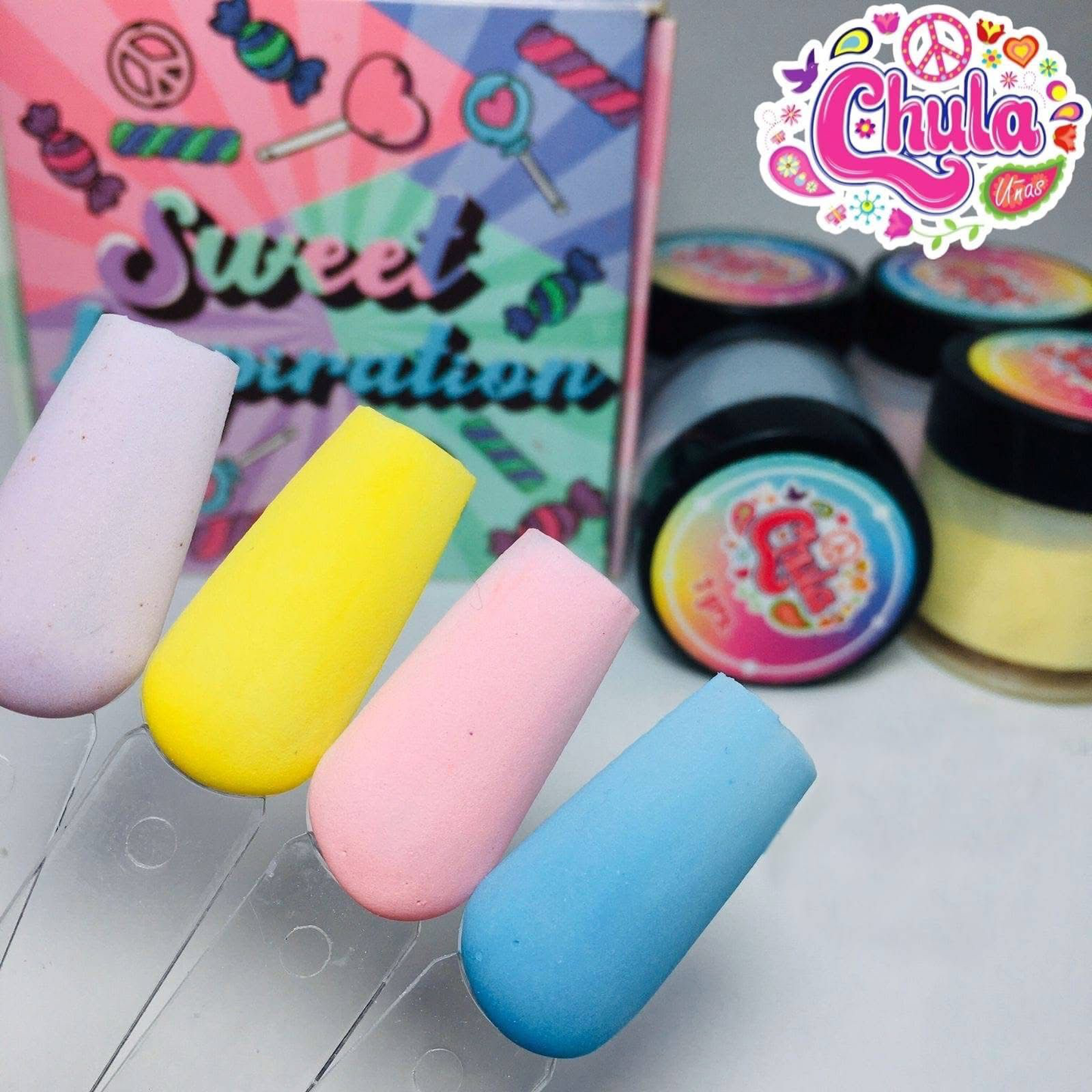 COLECCION DE ACRILICOS SWEET INSPIRATION 4 PZAS (7 GR)