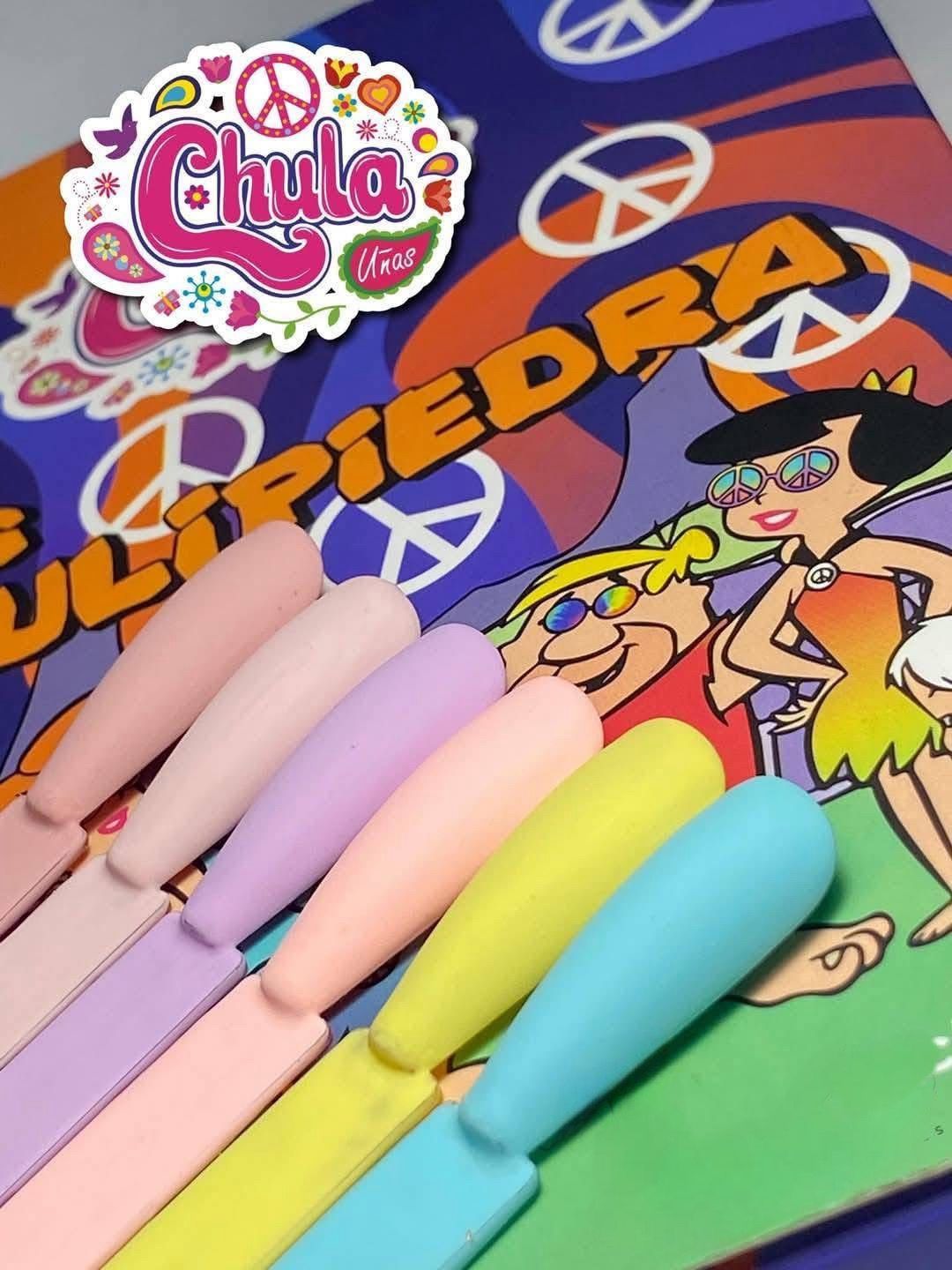 CHULI GAMA GEL CHULI PIEDRA 6 PZAS