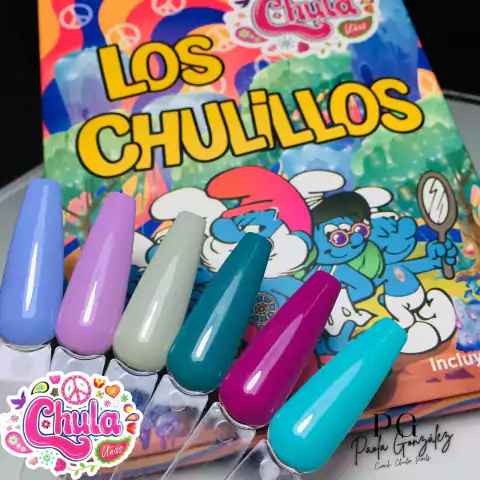 CHULI GAMA GEL CHULILLOS 6 PZAS