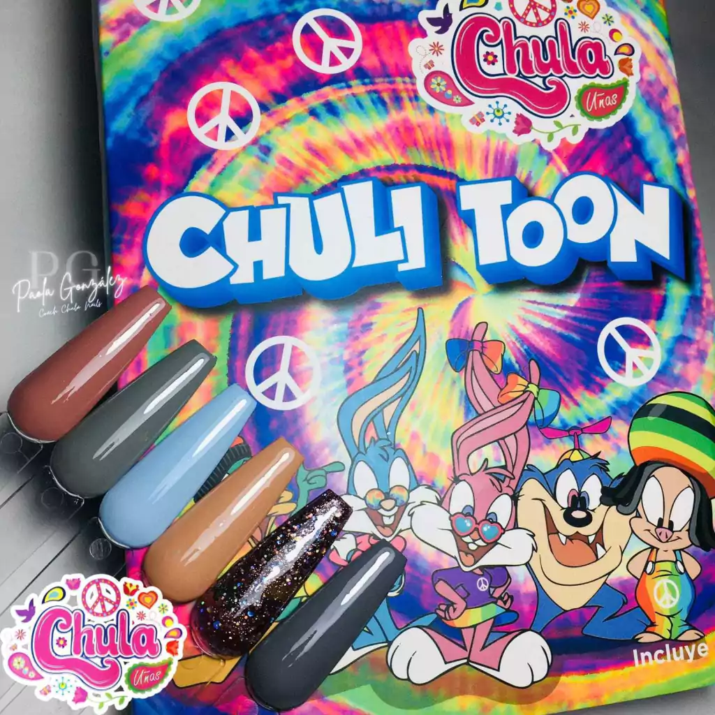 CHULI GAMA GEL CHULI TOON 6 PZAS