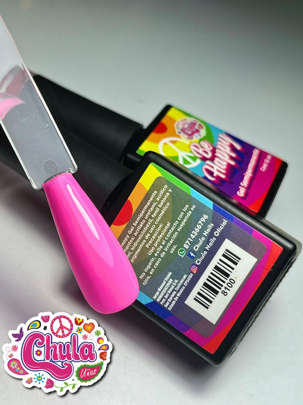 LINEA DE GEL BE HAPPY NO. 8100 12 ML