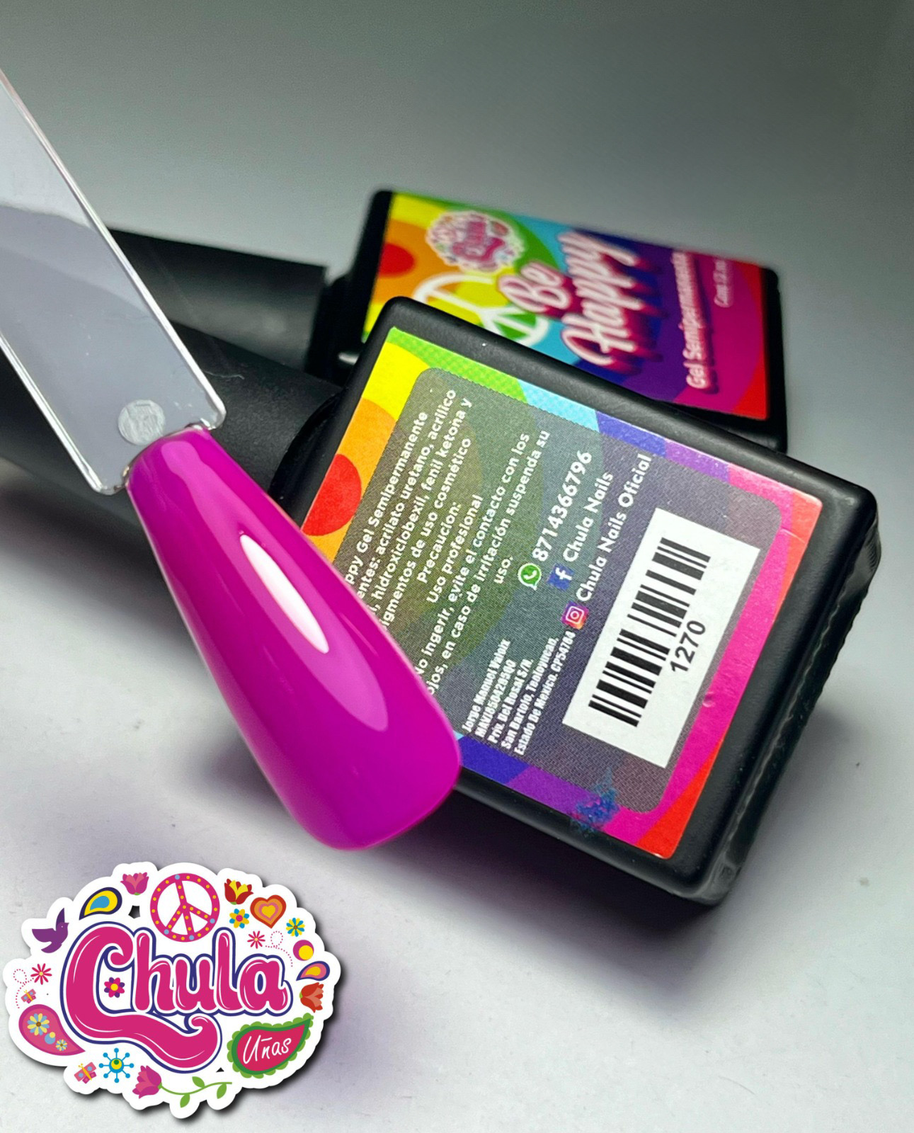 LINEA DE GEL BE HAPPY NO. 1270 12 ML