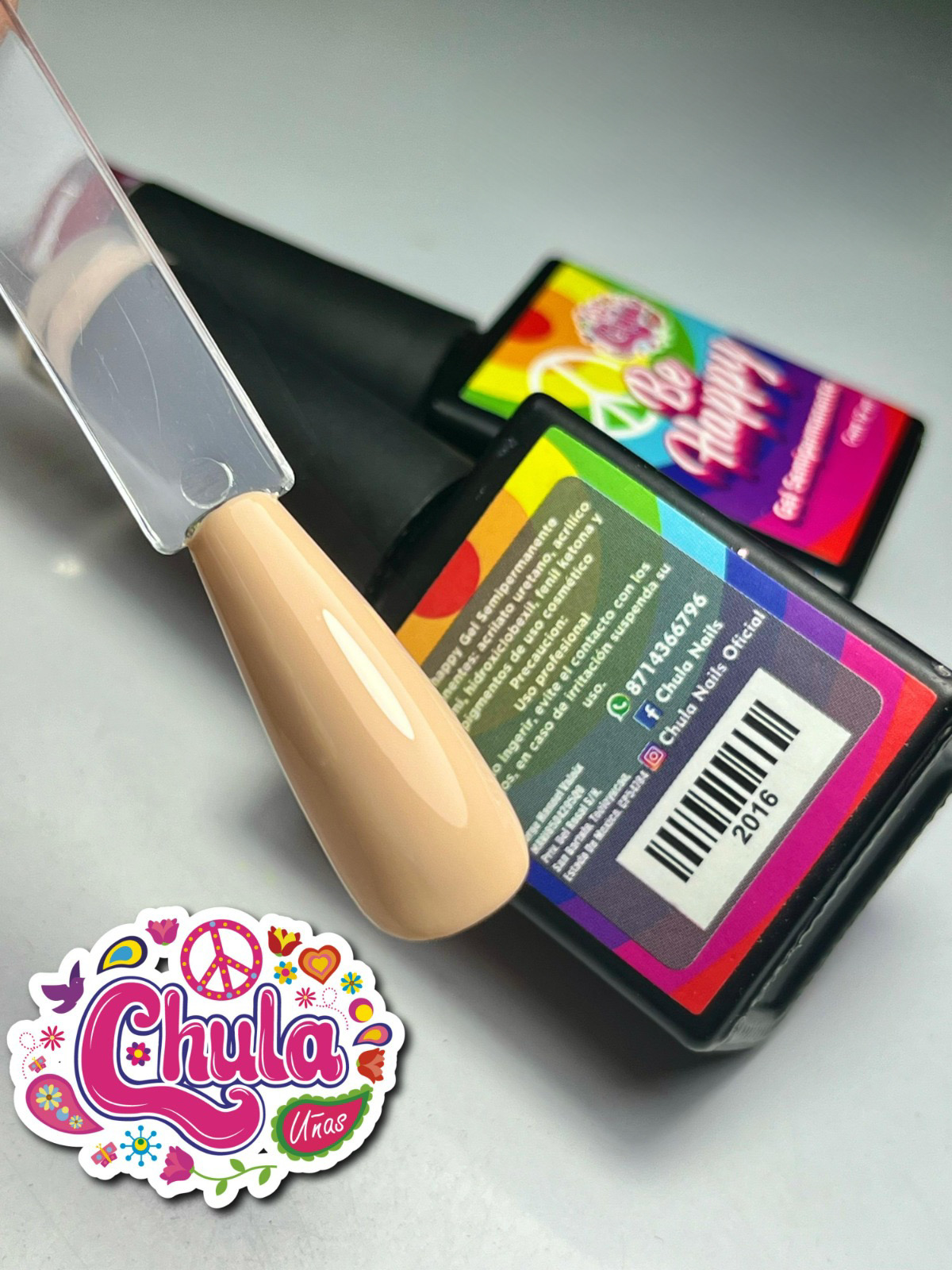 LINEA DE GEL BE HAPPY NO. 2016 12 ML