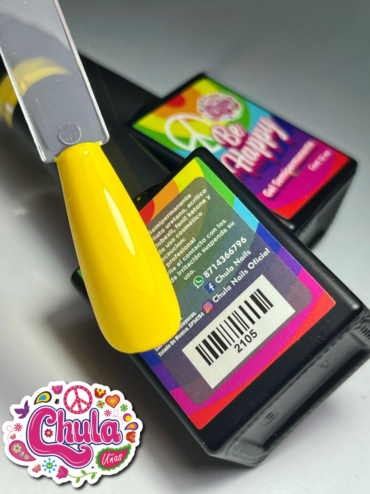 LINEA DE GEL BE HAPPY NO. 2105 12 ML