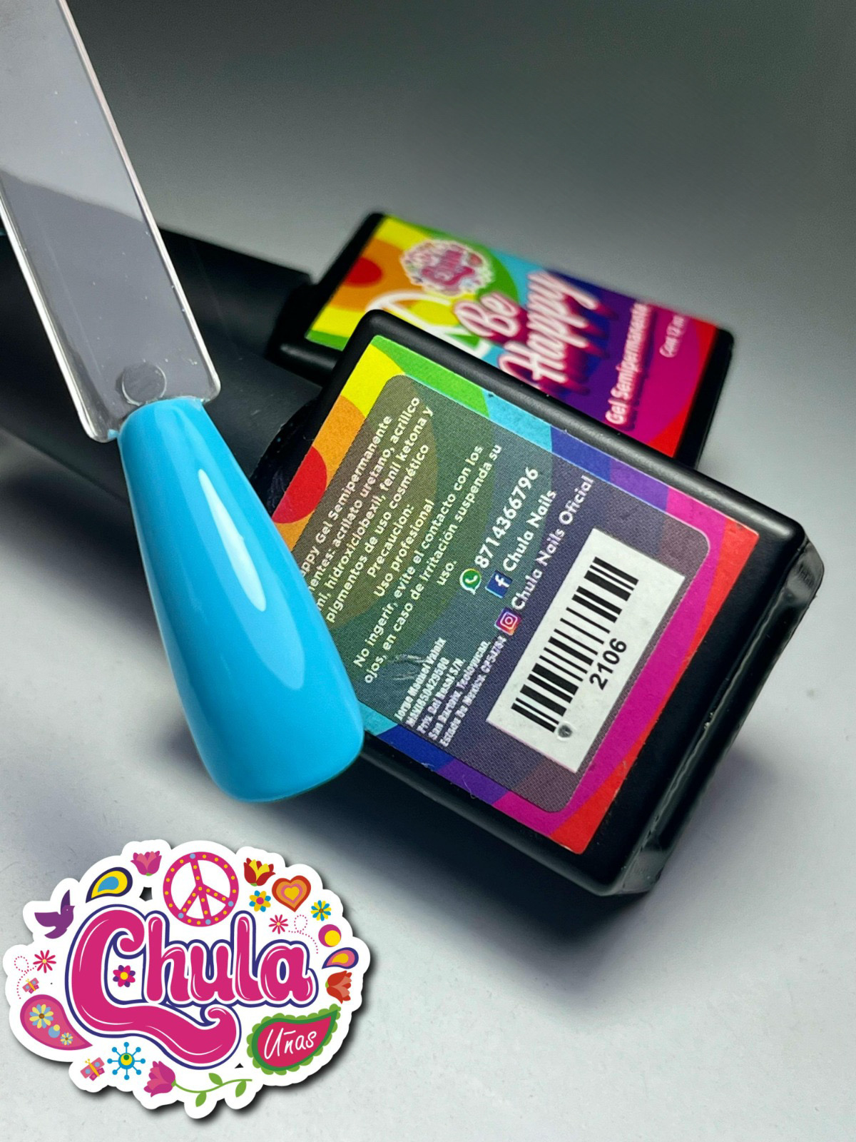 LINEA DE GEL BE HAPPY NO. 2106 12 ML
