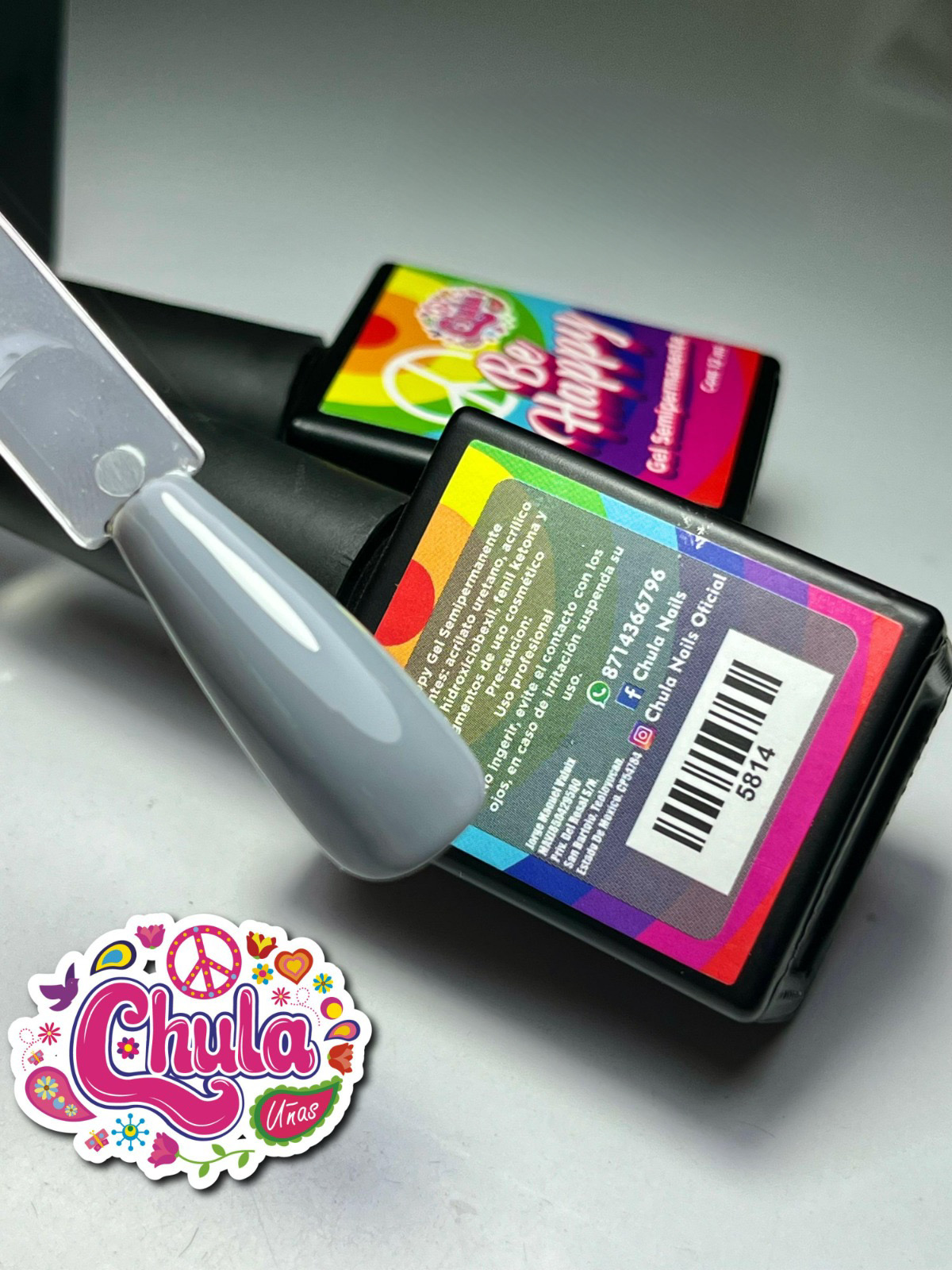 LINEA DE GEL BE HAPPY NO. 5814 12 ML