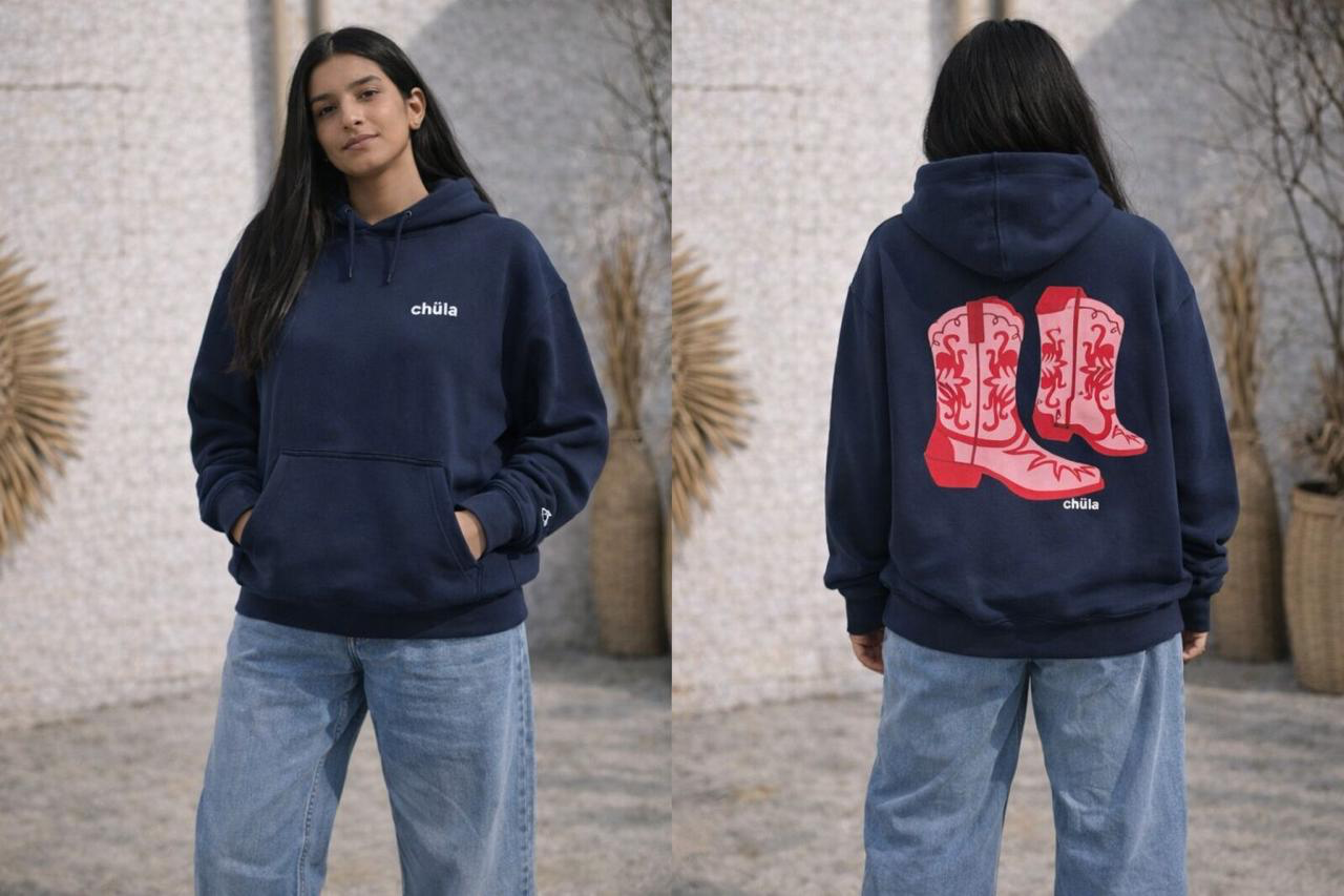 NUEVA HOODIE RED BOOTS RODEO (SUDADERA)