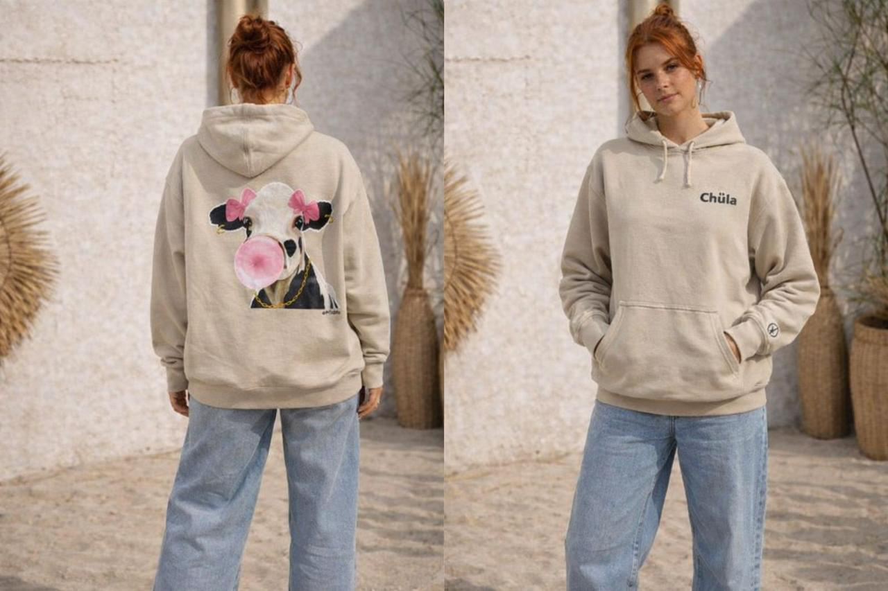 NUEVA HOODIE BUBBLE MOO (SUDADERA)