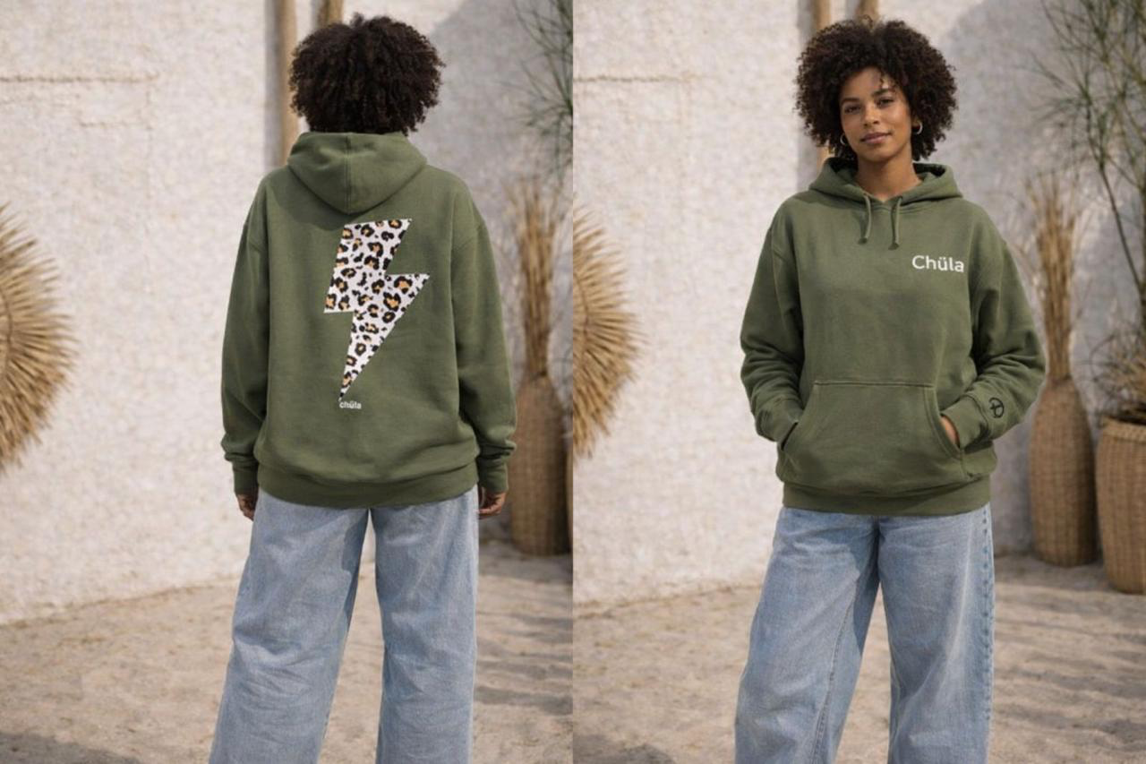 NUEVA HOODIE JUNGLE VOLTAGE  (SUDADERA)