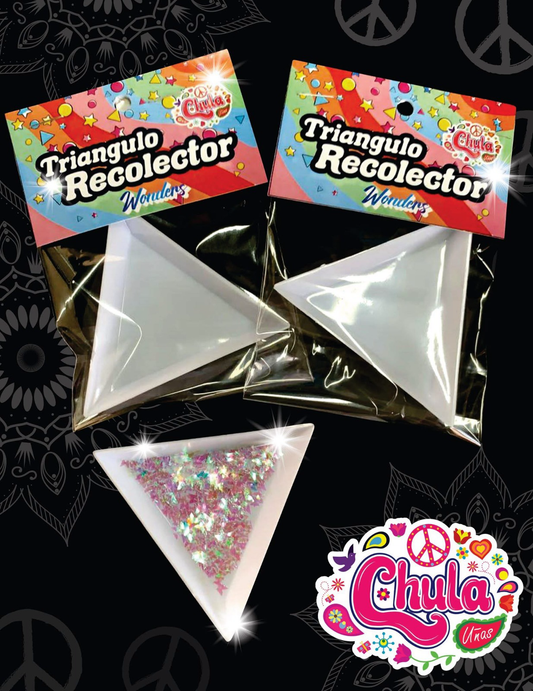 TRIANGULO PARA DECORACION (BLANCO)