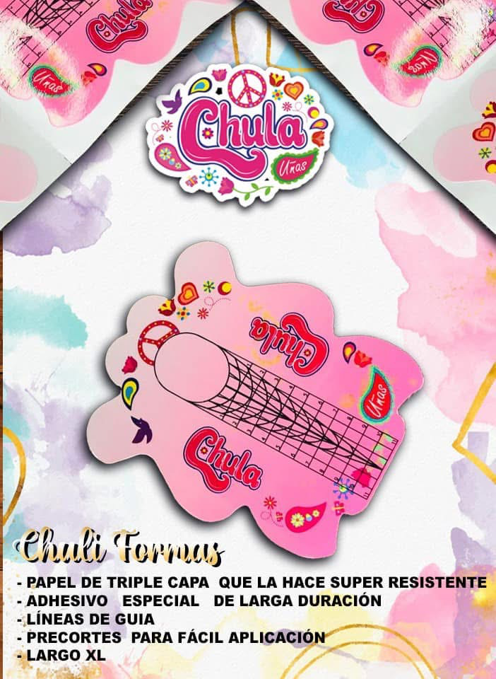 CHULIFORMAS 100 PZAS  (FORMAS ESCULTURALES GRANDES)