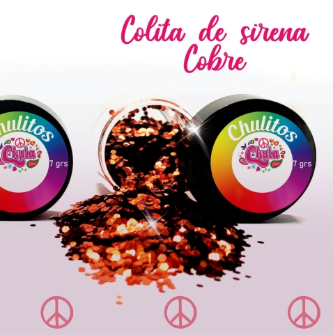 CHULITO COLITA DE SIRENA COBRE 7 GR