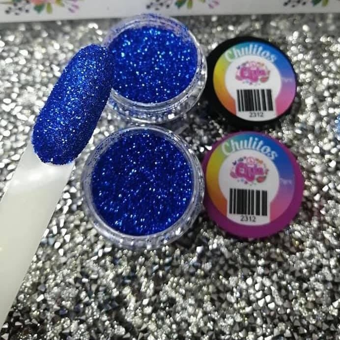 CHULITO GLITTER AZUL REY 7 GR