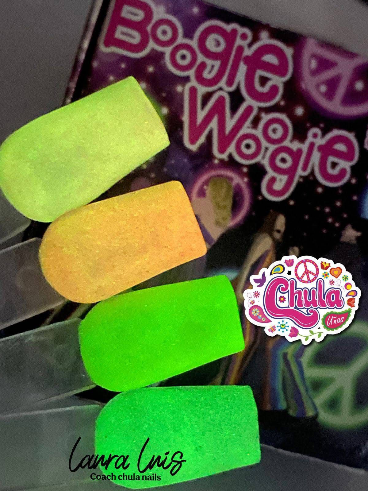COLECCION DE ACRILICOS BOOGIE WOOGIE 4 PZAS (7 GR)