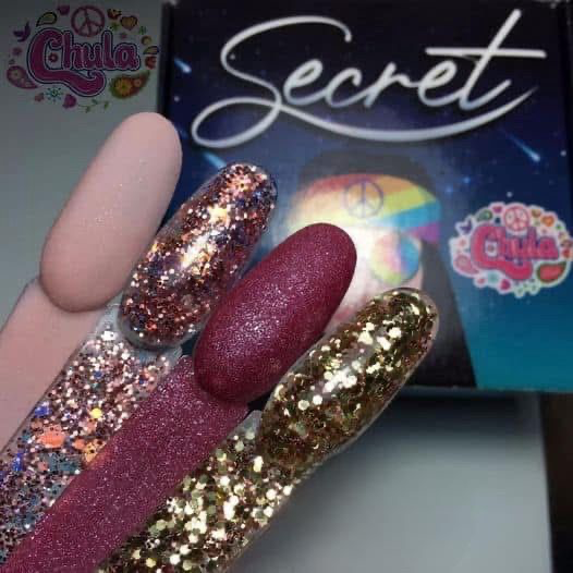 COLECCION DE ACRILICOS SECRET 4 PZAS (7 GR)