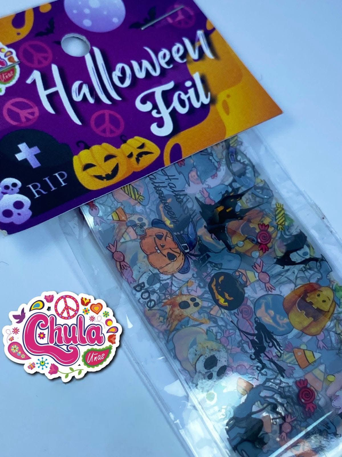 MIX FOIL HALLOWEEN 1 PZA. (1 M)