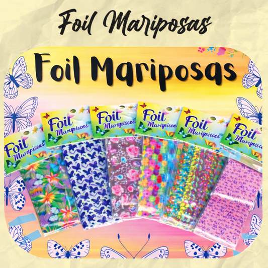 FOIL DE MARIPOSAS 1 PZA. (1 M)
