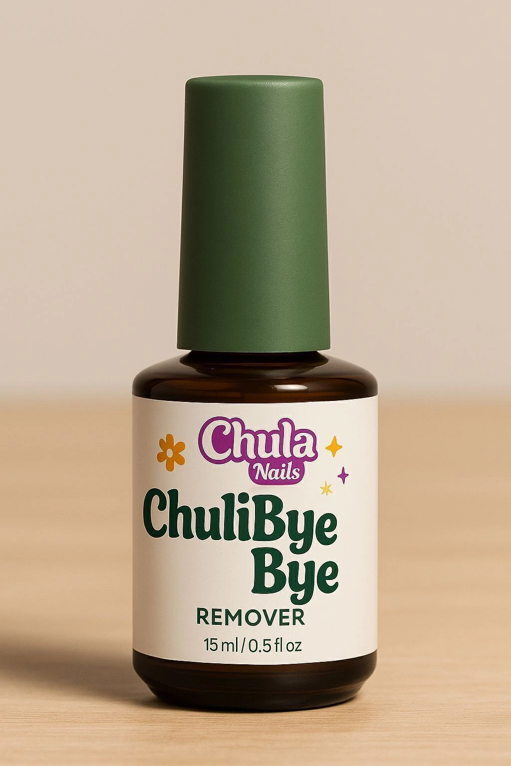 NUEVO CHULI BYE BYE 15 ML (REMOVEDOR DE GEL Y ACRILICO)