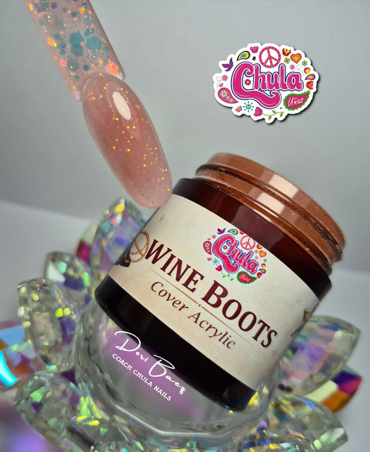 NUEVO ACRILICO COVER WINE BOOTS 30 GR
